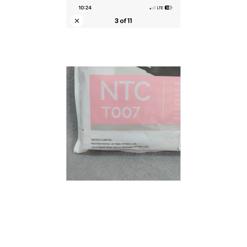 NEOTech Care NTC‎ T007 Maternity Belt, Black, Adjustable - Size XXL - New